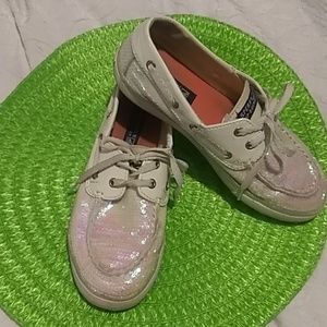 White Sperry Top-siders